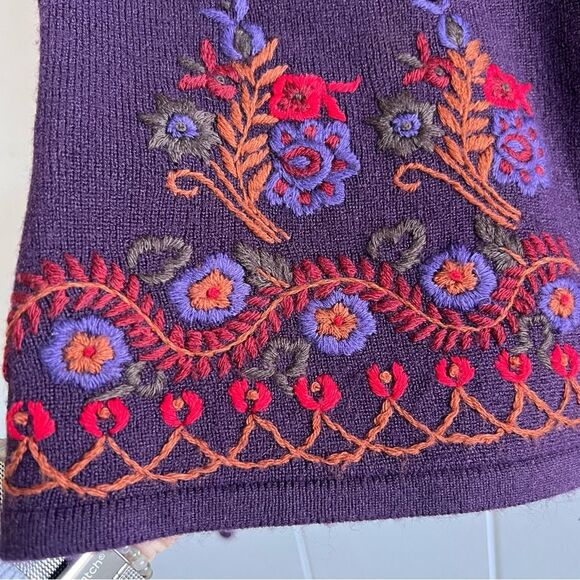 Vintage Y2K Free People Embroidered Cardigan - Picture 3 of 12